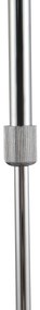 HOMCOM Candelabru Modern din Cristal Inaltime Reglabila, 44 Pandantive din Sticla