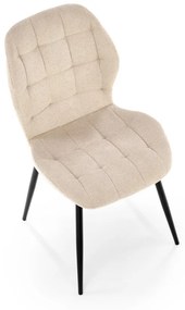 Scaun K548 stofa bej H84 cm