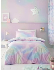 Lenjerie de pat pentru copii pentru pat de o persoană 135x200 cm Ombre Stars – Catherine Lansfield