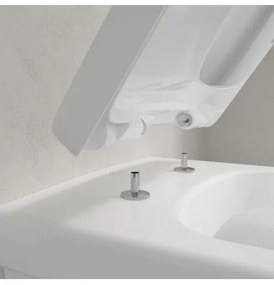 Capac WC, Villeroy&amp;Boch Architectura, cu inchidere lenta, Alb Alpin, 9M58S101