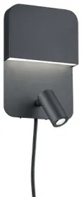 Aplica moderna led SMD 5W / 2.3W Luigi 222270232 Trio