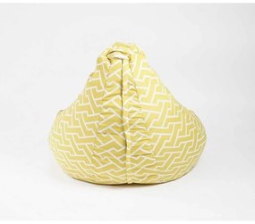 Fotoliu Nirvana Hobbit Pufrelax, Material Textil - Zippity Yellow