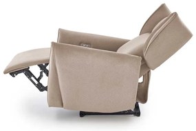 Scaun reclinabil Malone, bej
