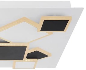 Plafonieră LED dimabilă Globo 48290-50 RABEA LED/50W/230V + telecomandă