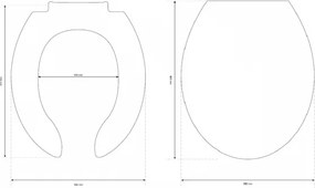 Vas WC suspendat + capac WC ETIUDA + buton SIGMA + modul încastrat + garnitură de etanșare