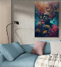 Tablou scafandru suprarealist