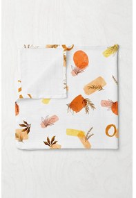 Pătură pentru copii albă din muselină 75x100 cm Rhapsody – Mijolnir