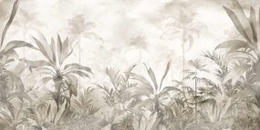 Fototapet, Soft Jungle, Beige, Rebel Walls