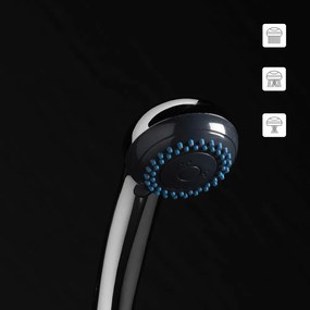 Cap de duș cu furtun ø 7 cm Hydro – douceur d'intérieur