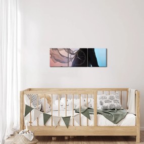 Tablou - Cuplu dansator (cu ceas) (90x30 cm)