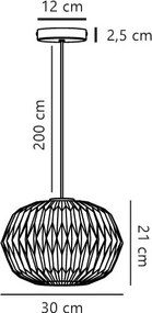 Pendul design modern Aviana D-30cm