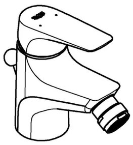 GROHE 23770000 - Baterie bideu START FLOW, crom lucios