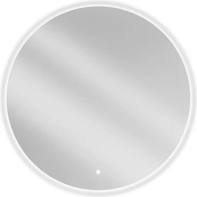 Mexen Erg oglindă de baie iluminată, rotundă 90 cm, LED 6000K, antiaburire - 9823-090-090-611-00