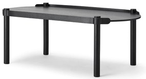 Masa Woody 50x105cm, stejar negru - COOEE