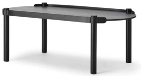 Masa Woody 50x105cm, stejar negru - COOEE