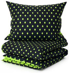 Lenjerie de pat din bumbac COLAM GREEN verde hotelova capsă Dimensiune lenjerie de pat: 70 x 90 cm | 140 x 200 cm