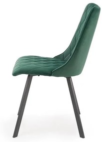 Scaun K450 velvet verde