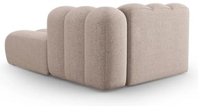 Șezlong bej (cu colț pe partea dreaptă) Lupine – Micadoni Home