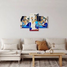Tablou - Picturi egiptene (90x60 cm)