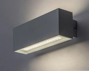 Aplica de perete exterior IP54 LED Mataro alb