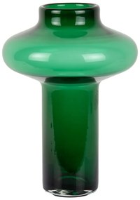 Vază verde din sticlă (înălțime 37 cm) Asombroso – PT LIVING