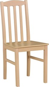 Scaun BOS 12D, stejar sonoma, lemn de fag, 43x40x90 cm