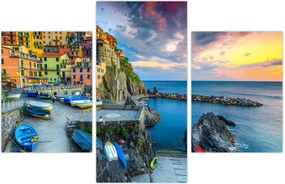 Tablou - Satul mediteranean (90x60 cm)