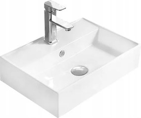 Mexen Blanca lavoar pe blat 50 x 35 cm, alb - 21105000