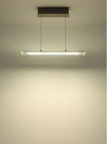 Globo 17019 - Lustră suspendată pe cablu NOVAK cu LED și dimmer tactil 12W/230V
