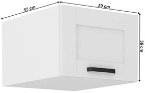 Dulap superior Lesana 1 (alb) 50 NAGU-36 1F . 1063941