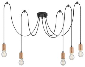 Lustra minimalista cu 5 pendule Dollien