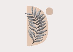 Tablou - Foaie ilustrată N⁰1 (70x50 cm)