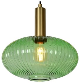 Lustră pe cablu MALOTO 1xE27/40W/230V d. 30 cm verde Lucide 45386/30/33