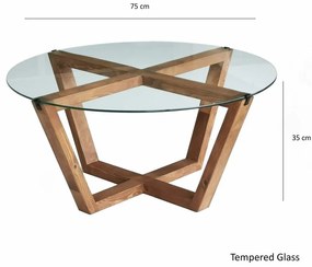 Măsuță de cafea Lotus Wooden