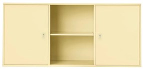 Comodă galben-deschis joasă suspendată 133x61 cm Mistral – Hammel Furniture