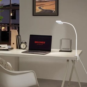Lampă LED flexibilă de masă cu clemă Brilo TRASNA LED/7,5W/230V alb