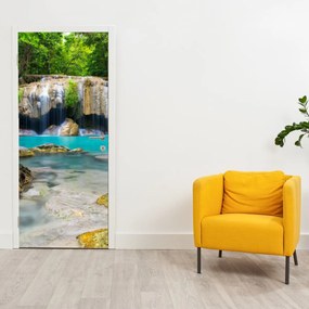 Fototapet pentru ușă - Cascadele (95x205cm)
