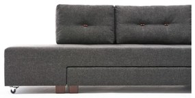 Colțar gri închis extensibil (colț pe partea dreaptă) Manama – Balcab Home