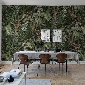 Fototapet, Mischievous Monkeys, Lush, Rebel Walls