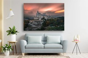 Tablou Canvas - Castel la apus