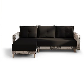 Colțar Glimmer L (bej + Negru) (S). 1057129
