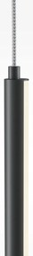 Pendul LED liniar stil minimalist Halo negru