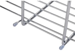 WENKO 23499100 - Poliță pentru duș MILO 25x36 cm inox/argintiu/transparent