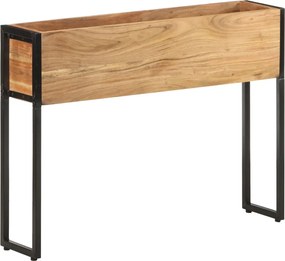 vidaXL Jardinieră, 90 x 20 x 68 cm, lemn masiv de acacia