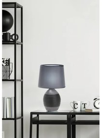 Lampă de masă AMBON 1xE14/40W/230V negru