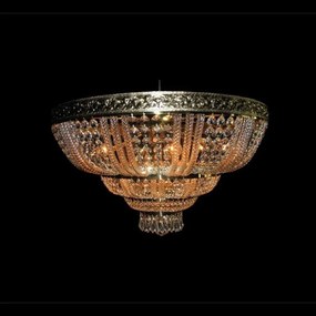 Plafoniera cristal Bohemia, L15 505/20/3; F 3 floor, arms