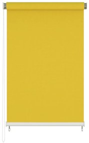 Jaluzea tip rulou de exterior, galben, 160x230 cm Galben, 160 x 230 cm