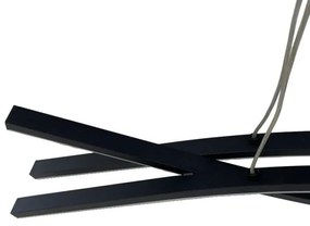 Lustră LED dimabilă aplicată LED/80W/230V 3000-6500K + telecomandă