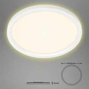 Plafonieră LED CADRE LED/22W/230V d. 42,5 cm albă Briloner 7363-016