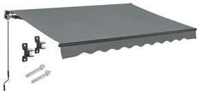 Juskys Marchiză 250 cm - gri